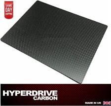 Carbon Fibre Sheet 3k Rigid 100% Carbon Matte Plain 1,2,3,4,5mm UK Supplier