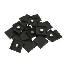 25mm Square Wargaming Plastic Model Bases + Magnet for Warhammer, AOS, 40K