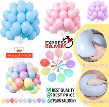 100-200 Macaron Pastel Balloons Birthday Baby shower Ballons Party Decoration