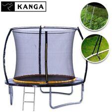 8ft Trampoline Kanga Premium With Enclosure, Safety Net, Ladder & Anchor Kit