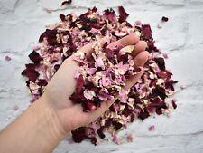Natural Dried Natural Flower Real Petal Biodegradable Wedding Confetti 1L Pink