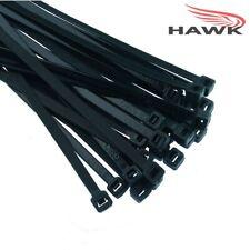 BLACK CABLE TIES  ZIP TIES LONG SHORT  SMALL THICK THIN LONG HEAVY DUTY