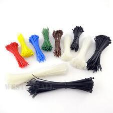 3 FOR 2 OFFER 100 Cable Ties Zip Tie Wraps Strong Nylon Various Size Colours
