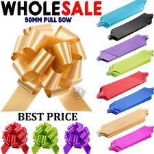 Large 50mm Pull Bow Quality Gift Present Wrap Ribbon Wedding Car Birthday Party