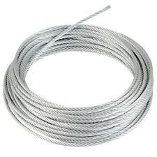 Stainless Steel A4 Wire Rope AISI 316 Cable 1mm 1.5mm 2mm 3mm 4mm 5mm 6mm 8mm