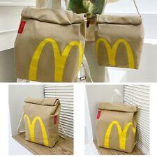 Realistic Mcdonalds Backpack/Messenger Side Bag - Fast Food Gift Pocket Shoulder