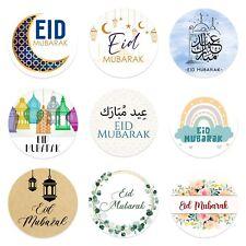 100 Eid Mubarak Stickers Ramadan Celebration Eid Al-Fitr Islam Muslim Gift Label