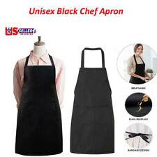Unisex Adult Chef Apron Men's Ladies Cooking apron Baking Kitchen BBQ Catering