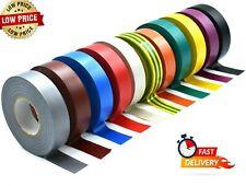 PVC Electrical Insulation Tape Coloured Insulating 19mm x 10m 20m 25m 33m