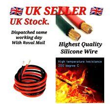 Flexible Soft Silicone Wire Cable 6/8/10/12/14/16/18/20 AWG RC High Quality UK