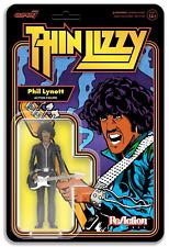 Thin Lizzy Reaction Figures - Phil Lynott (Black Leather)  super 7    PRE ORDER