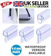 Bath Shower Screen Door Rubber Seal Strip Glass for Thickness 4 - 6mm Gap 4-30mm