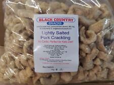 1kg Slightly Salted Double Cooked Pork Scratchings (crackling)