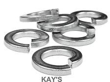 UNF SPRING WASHERS 3/16 1/4 5/16 3/8 7/16 1/2 5/8 3/4" IMPERIAL SQUARE ZINC 